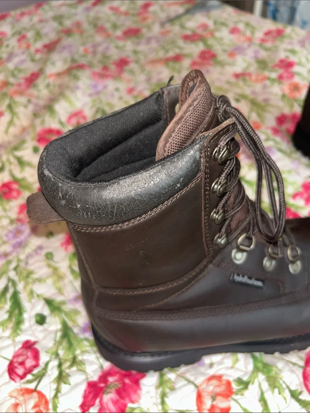 Field & Stream Dark Brown Waterproof Lace-Up Men's Boot